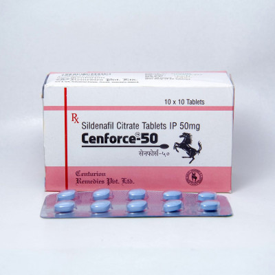 Віагра CENFORCE 50 (Сілденафіл 50 мг) 10 таб.