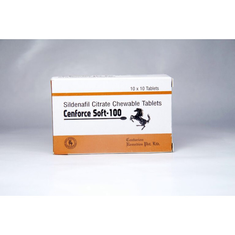 Виагра CENFORCE SOFT 100 (Силденафил Смоктальный 100 мг) 10 таб. Виагра CENFORCE SOFT 100 (Силденафил Смоктальный 100 мг) 10 таб.