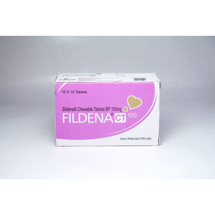 Виагра FILDENA CT 100 (Силденафил Смоктальный 100 мг) 10 таб. Виагра FILDENA CT 100 (Силденафил Смоктальный 100 мг) 10 таб.