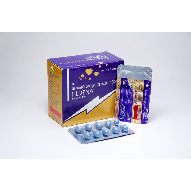 Виагра FILDENA SUPER ACTIVE (Силденафил 100 мг) 10 таб. Виагра FILDENA SUPER ACTIVE (Силденафил 100 мг) 10 таб.