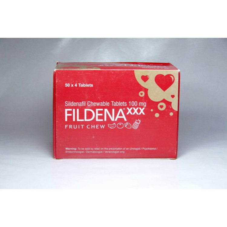 Виагра FILDENA XXX (Силденафил Жевательный 100 мг) 4 таб. Виагра FILDENA XXX (Силденафил Жевательный 100 мг) 4 таб.