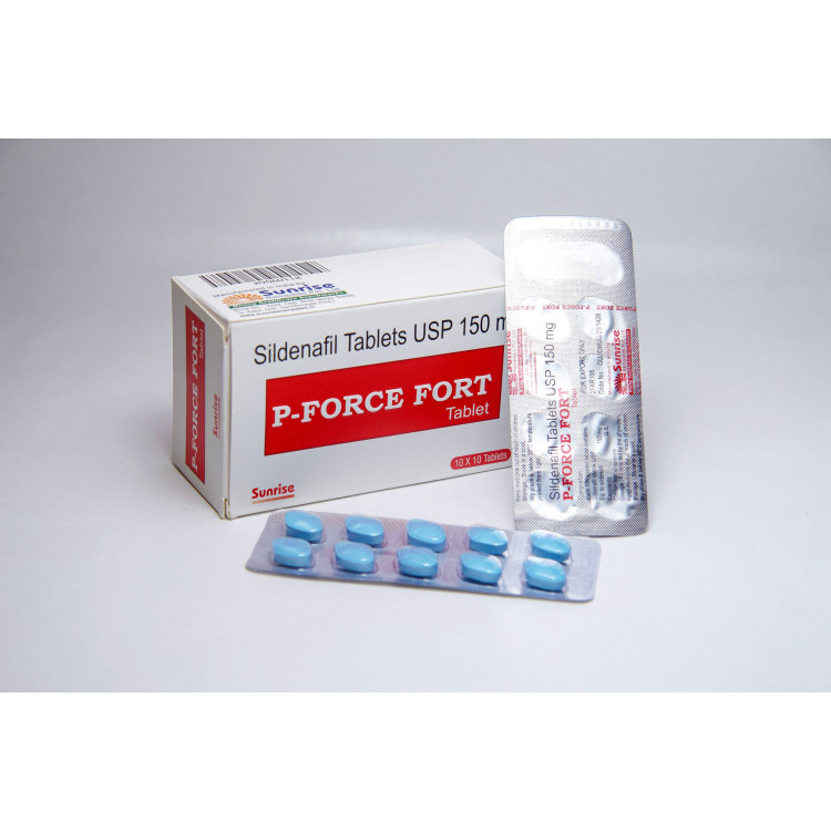 Виагра P-FORCE FORT 150 (силденафил 150 мг) 10 таб. Виагра P-FORCE FORT 150 (силденафил 150 мг) 10 таб.