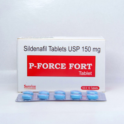 Віагра P-FORCE FORT 150 (Сілденафіл 150 мг) 10 таб.