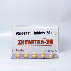 Левітра ZHEWITRA 20 (Варденафіл 20 мг) 10 таб. Левітра ZHEWITRA 20 (Варденафіл 20 мг) 10 таб.