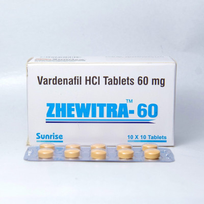 Левітра ZHEWITRA 60 (Варденафіл 60 мг) 10 таб.