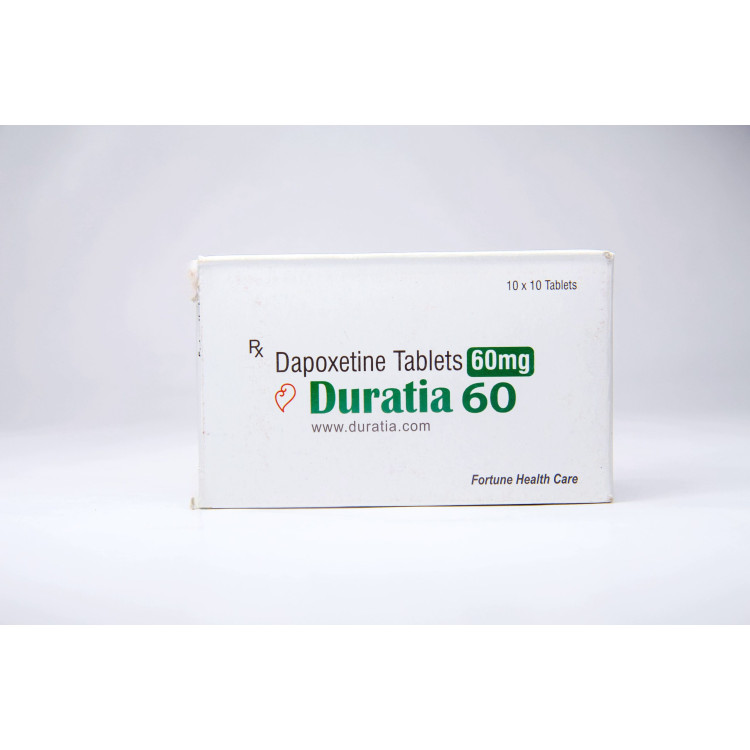 Пролонгатор DURATIA 60 (Дапоксетин 60 мг) 10 таб. Пролонгатор DURATIA 60 (Дапоксетин 60 мг) 10 таб.