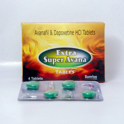 Пролонгатор EXTRA SUPER AVANA (Аванафіл 200 мг + Дапоксетин 60 мг) 4 таб. Пролонгатор EXTRA SUPER AVANA (Аванафіл 200 мг + Дапоксетин 60 мг) 4 таб.