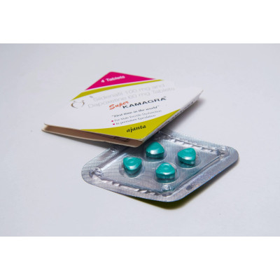 Пролонгатор SUPER KAMAGRA (Сілденафіл 100 мг + Дапоксетин 60 мг) 4 таб.