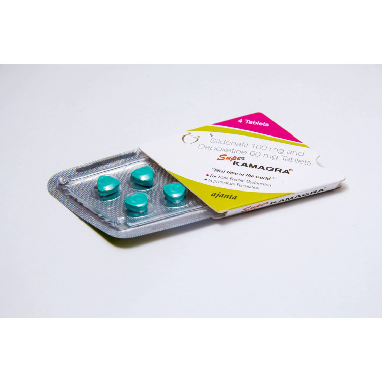 Пролонгатор SUPER KAMAGRA (силденафил 100 мг + дапоксетин 60 мг) 4 таб. Пролонгатор SUPER KAMAGRA (силденафил 100 мг + дапоксетин 60 мг) 4 таб.