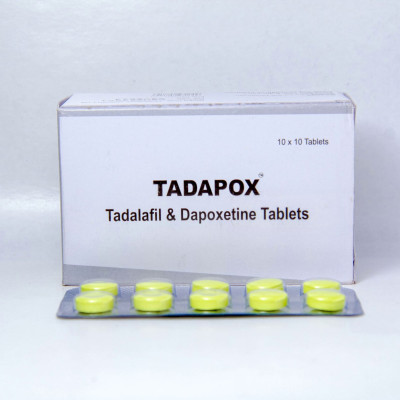 Пролонгатор TADAPOX (Тадалафіл 20 мг + Дапоксетин 60 мг) 10 таб.