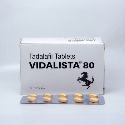 Сіаліс VIDALISTA 80 (Тадалафіл 80 мг) 10 таб.