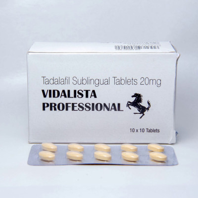 Сіаліс VIDALISTA PROFESSIONAL (Тадалафіл Смоктальний 20 мг) 10 таб.