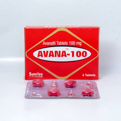 Стендра AVANA 100 (Аванафіл 100 мг) 4 таб.