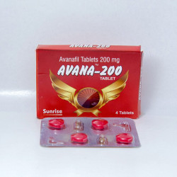 Стендра AVANA 200 (Аванафіл 200 мг) 4 таб.